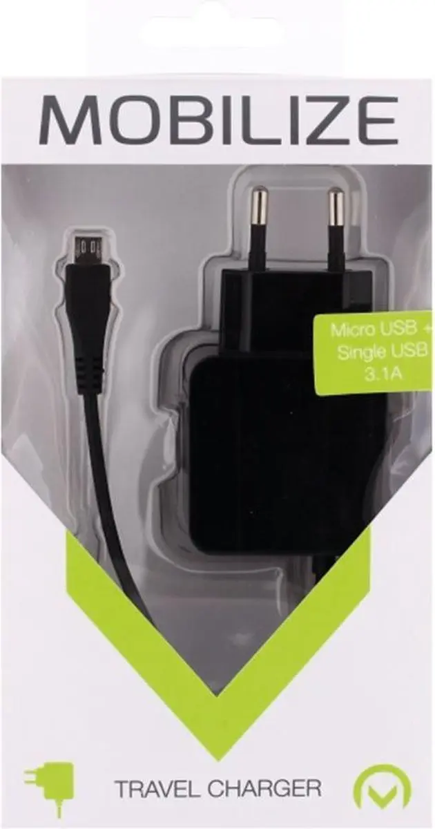 Mobilize Travel Charger Micro USB 10136