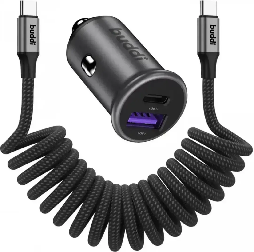 Buddi Power USB-C Autolader 45W