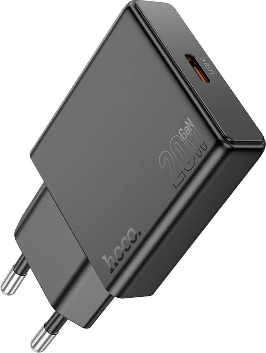 Hoco Single Port PD20W Snellader 20W