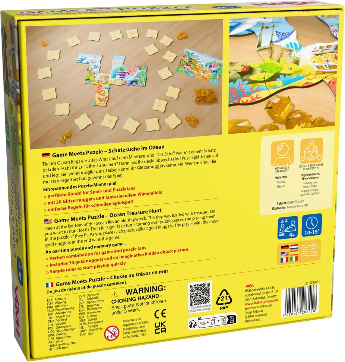 HABA 2011723001 Bordspel - 2 tot 4 spelers