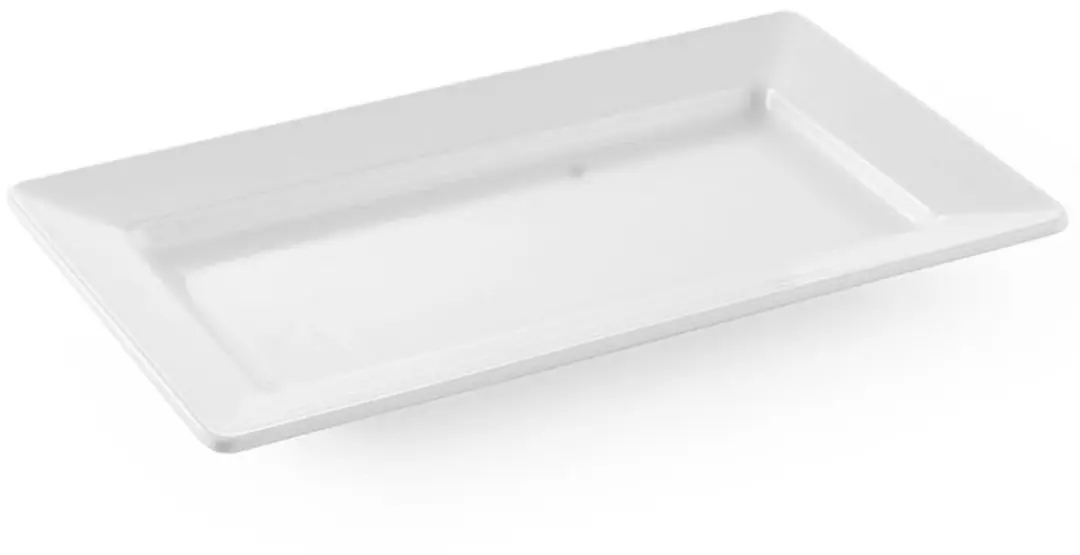 HENDI Plateau Rechthoekig Melamine 360x205x38mm - Wit - afbeelding 6 van 6