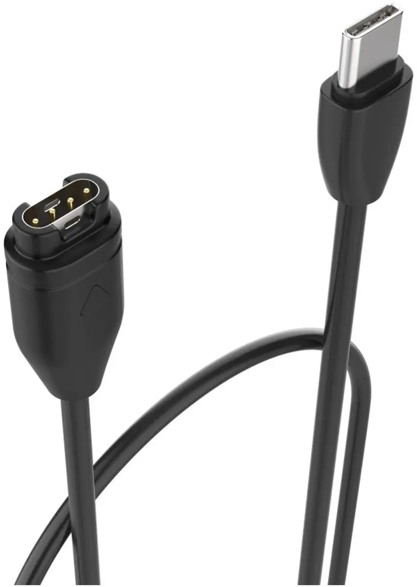 Fixed FIXDW-796-C USB-C Oplaadkabel - Garmin Smartwatch - 1m - Zwart