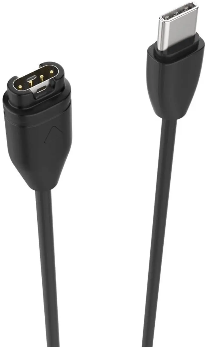 Fixed FIXDW-796-C USB-C Oplaadkabel - Garmin Smartwatch - 1m - Zwart