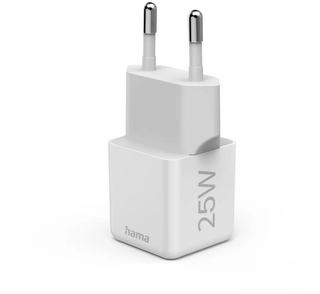 Hama 25W Snellader USB-C PD/QC 00201981 - Wit
