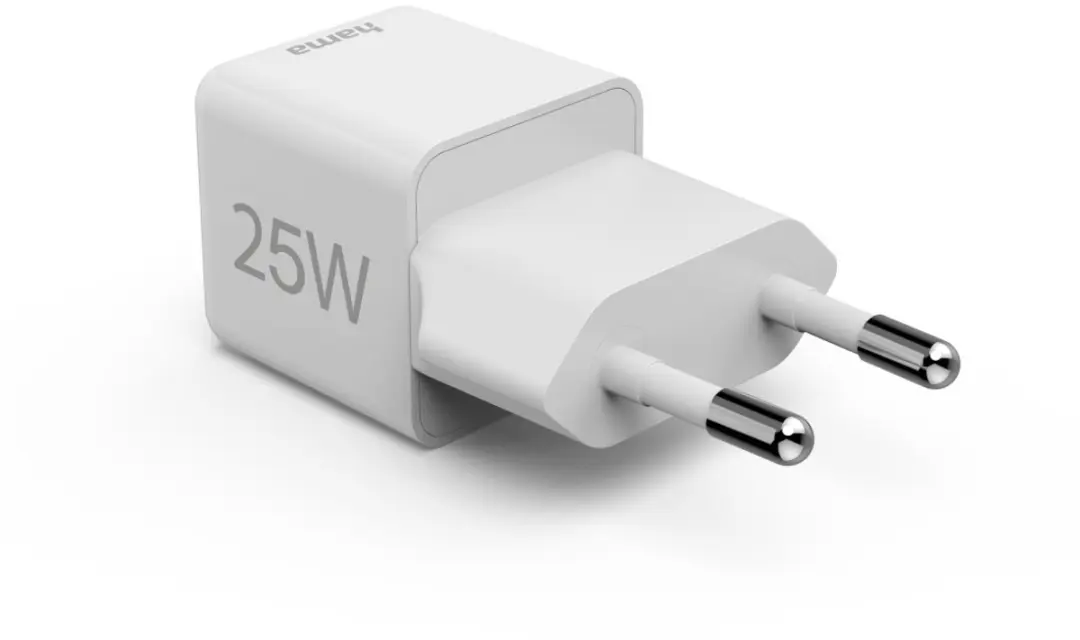 Hama 25W Snellader USB-C PD/QC 00201981 - Wit