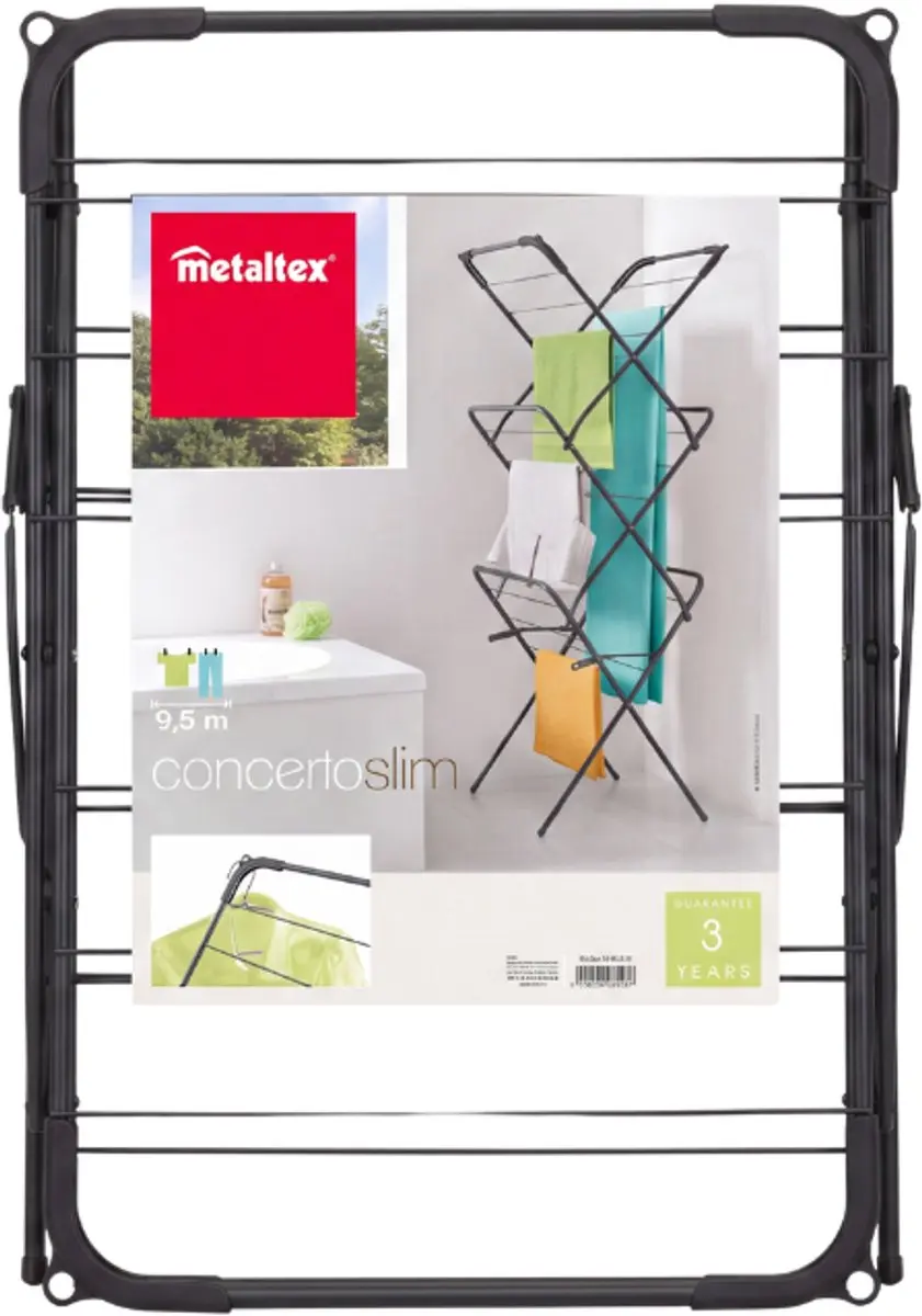 Tomado Concerto Droogrek 9,5m - Zwart - MPN 408523 - afbeelding 6 van 6