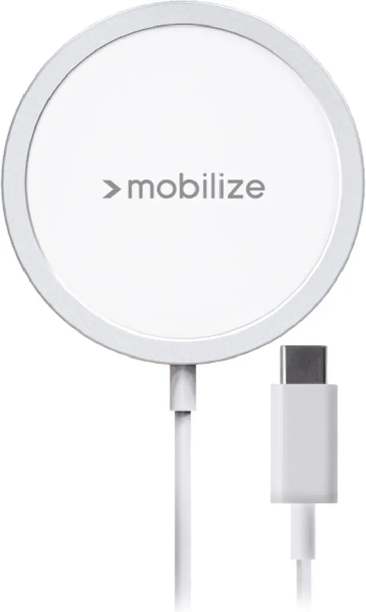 Mobilize MOBMCC001 Magnetische Draadloze Oplader 15W - Wit