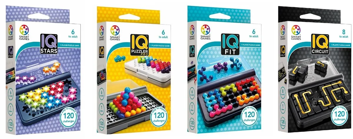 SmartGames IQ Games Reiseditie Denkspel