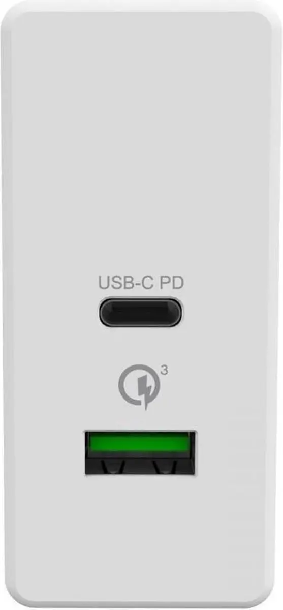 Celly Wandlader Pro Delivery 30W USB/USB-C - 2x USB - Wit
