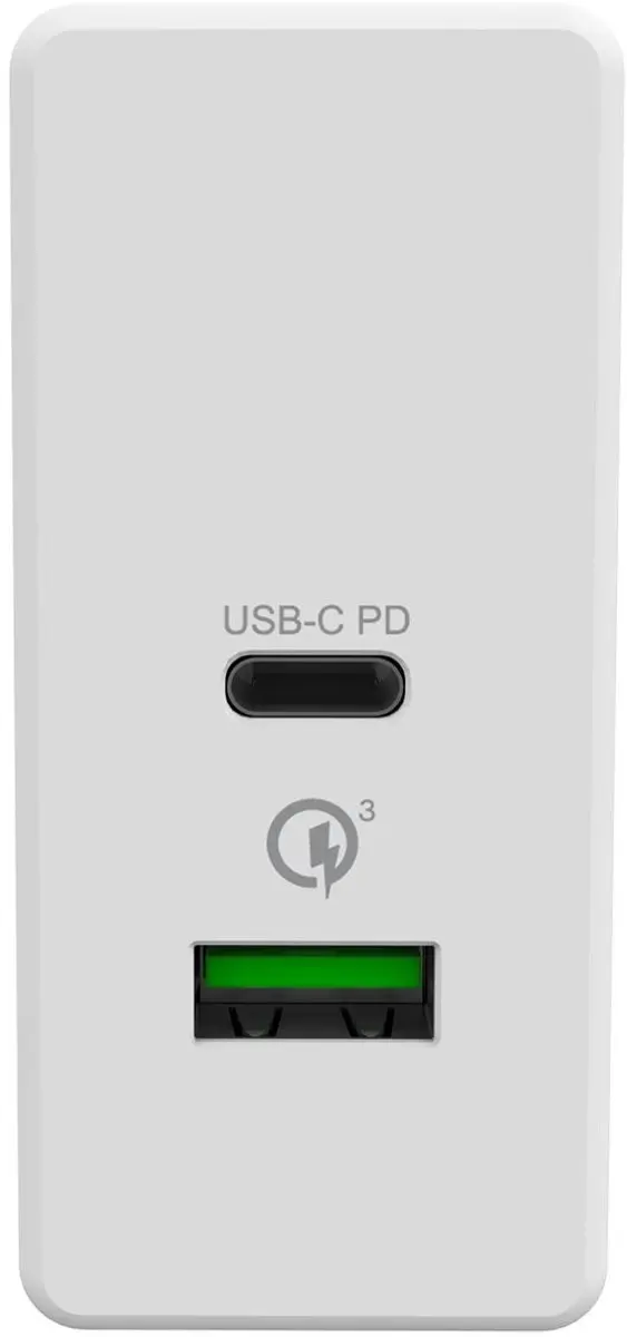 Celly Wandlader Pro Delivery 30W USB/USB-C - 2x USB - Wit
