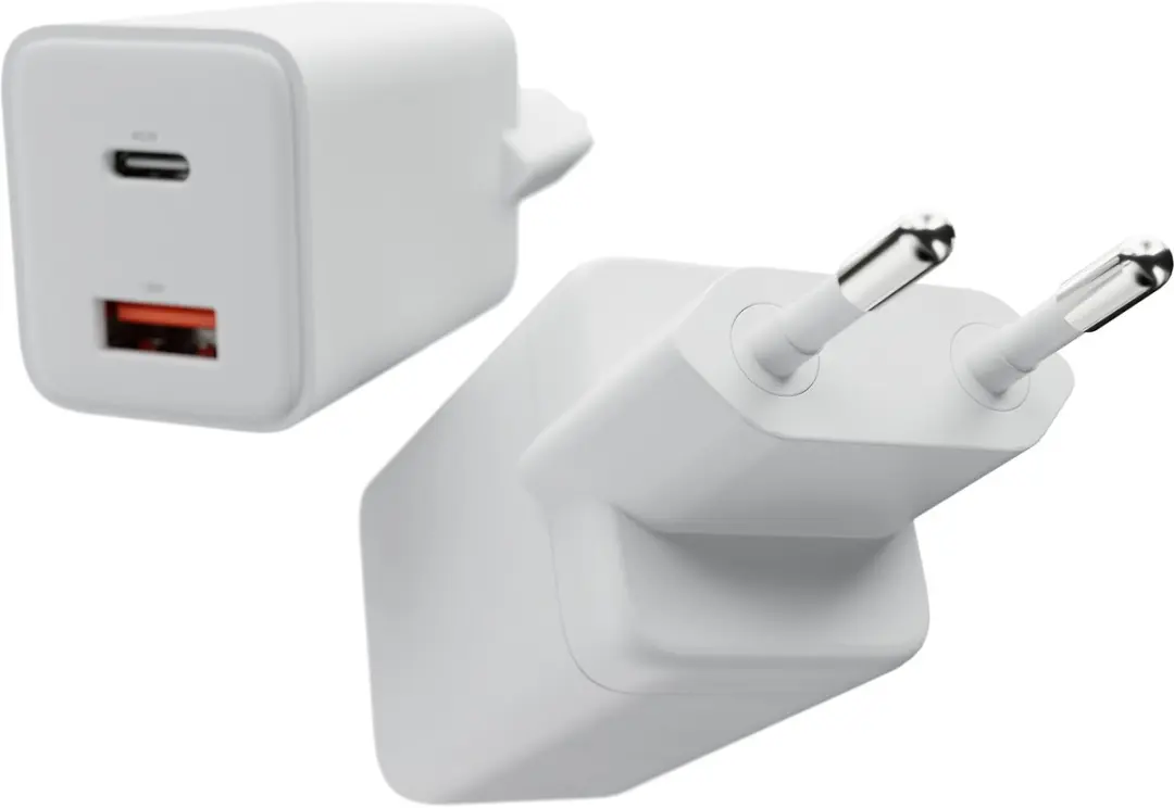 Cygnett Powerplus 45W Dual Port Wall Charger - Wit