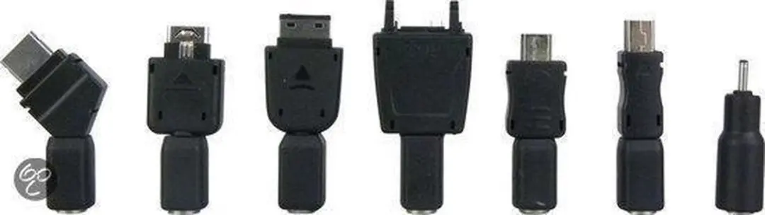 Carpoint Laderset USB 5V - 8 Stuks - Zwart - afbeelding 3 van 3