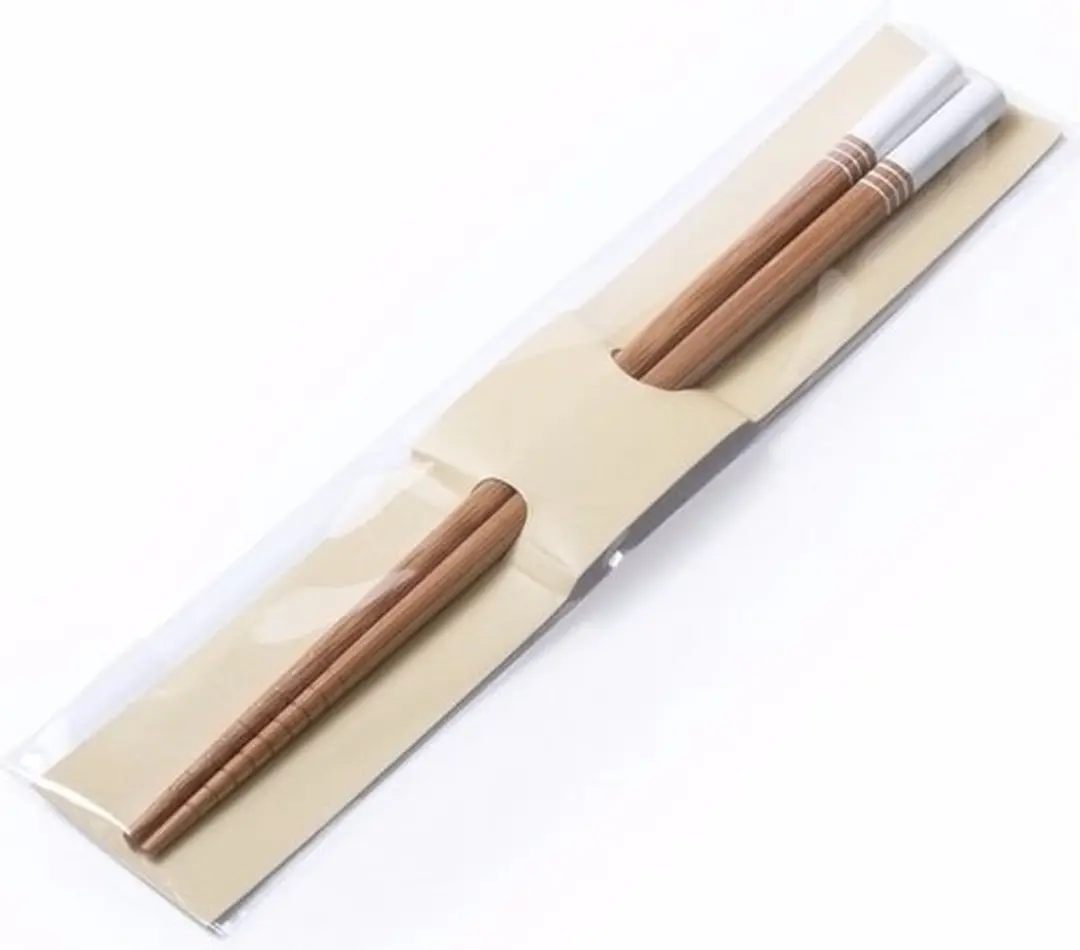 Sushi serveerplank 30 cm met 4 eetstokjes wit