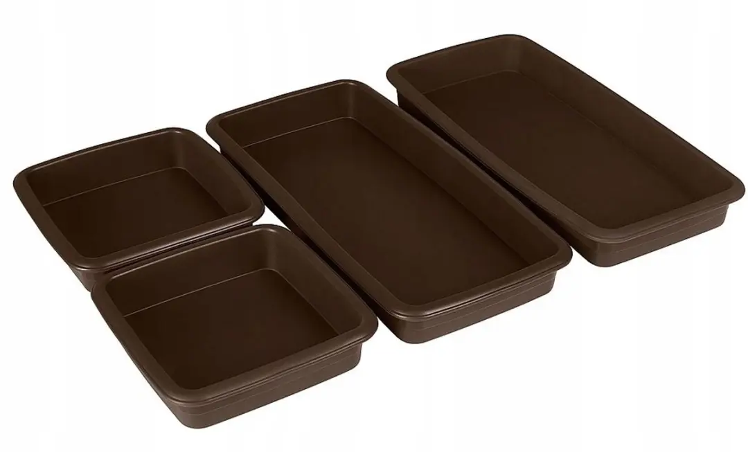 Lurch Siliconen Bakvormen Set (4 stuks)
