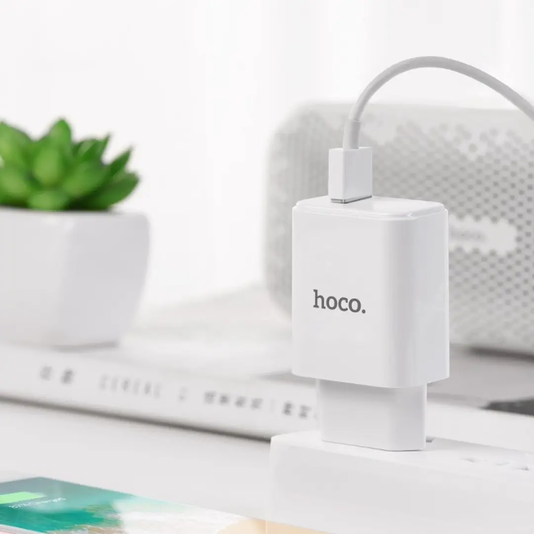 Hoco C61A/X1W iPhone Oplader - 5W - Wit