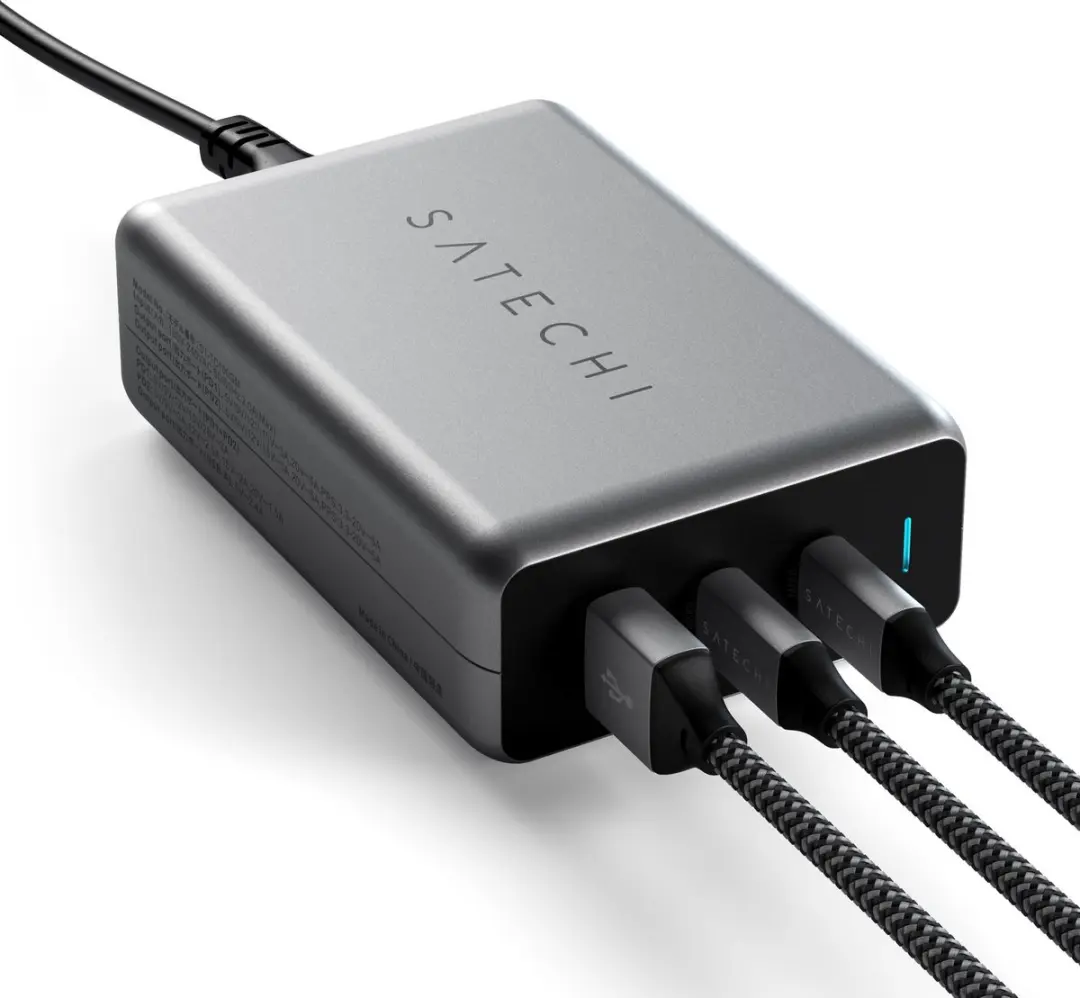 Satechi ST-TC100GM-EU USB-C Oplader 100W - Grijs