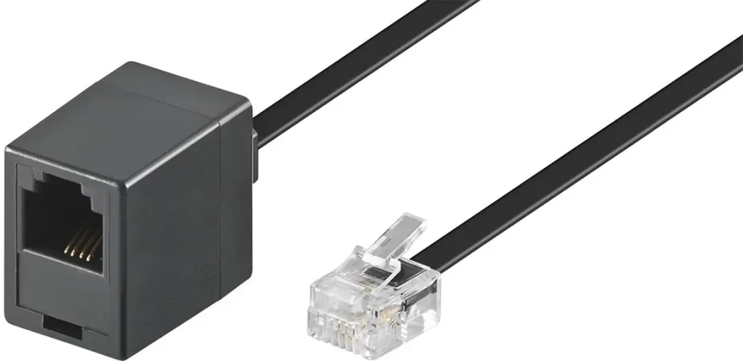 Goobay 68260 RJ-11 Kabel 6m