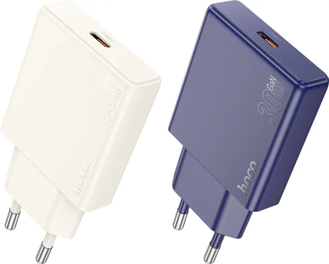 Hoco USB-C Snellader 30W Power Delivery - Wit