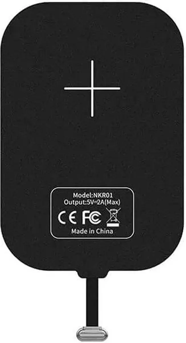 Nillkin Lightning Draadloze Oplaadontvanger 14.5cm - Zwart