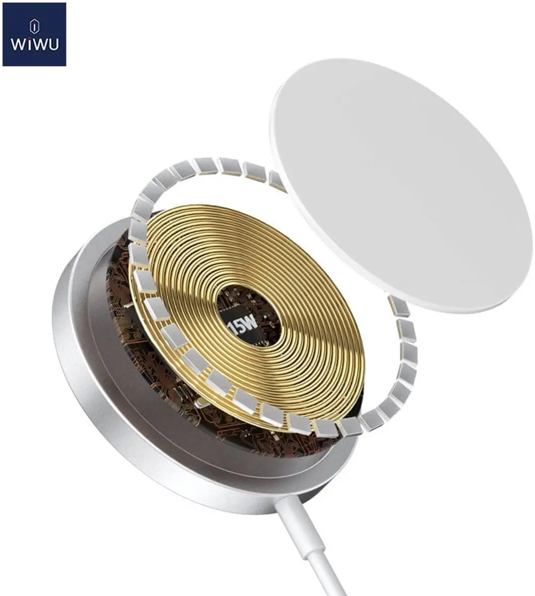 WiWu Magsafe Oplader 15W Type C