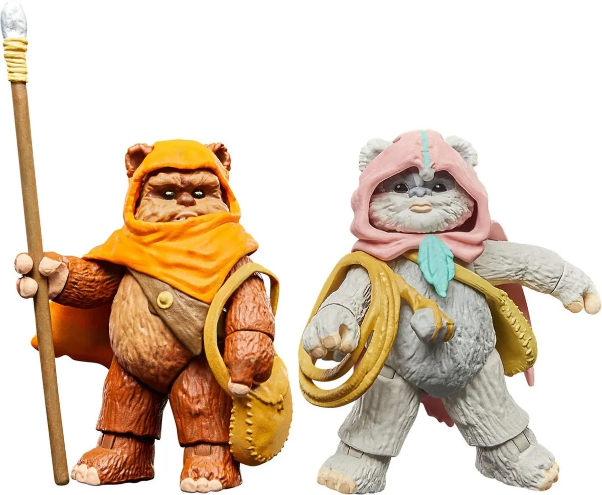 Hasbro Star Wars Ewoks Wicket & Warrick Figuur