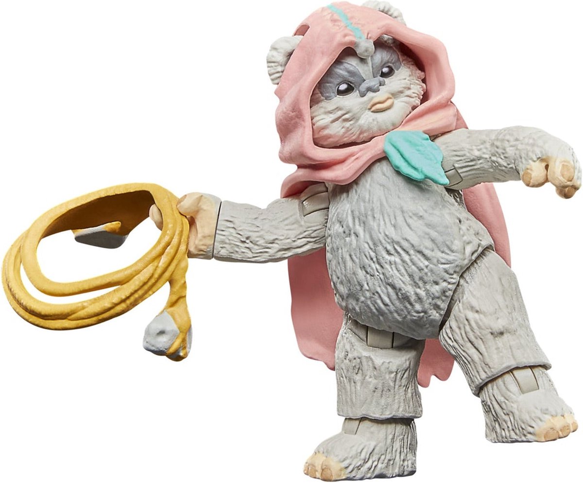 Hasbro Figuras Wicket W Warrick And Kneesaa Ewoks Star Wars 9 Cm Figuur Oranje