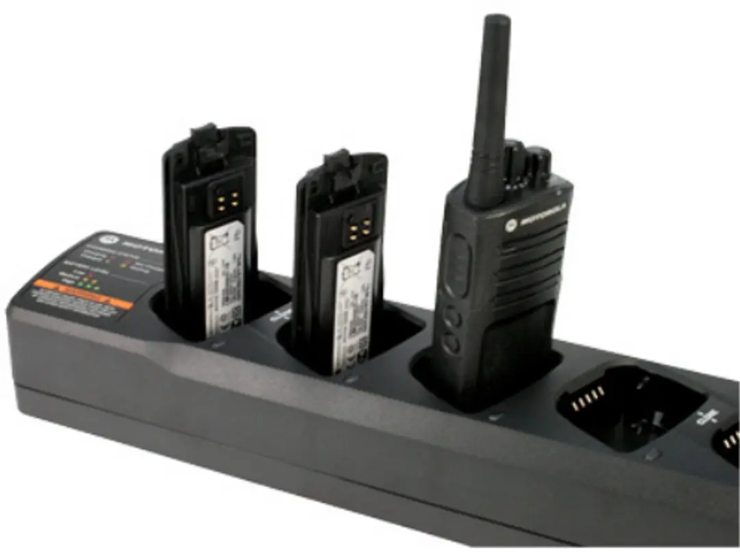 Motorola PMLN6385A 6-voudige Multi Lader - Zwart