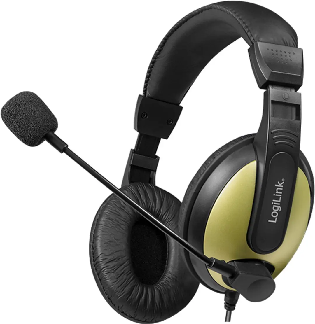 Logilink HS0011 Headset - Zwart - afbeelding 5 van 5