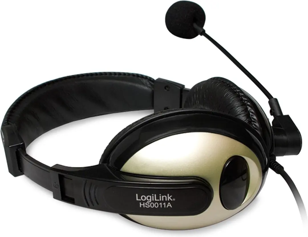 Logilink HS0011 Headset - Zwart - afbeelding 3 van 5