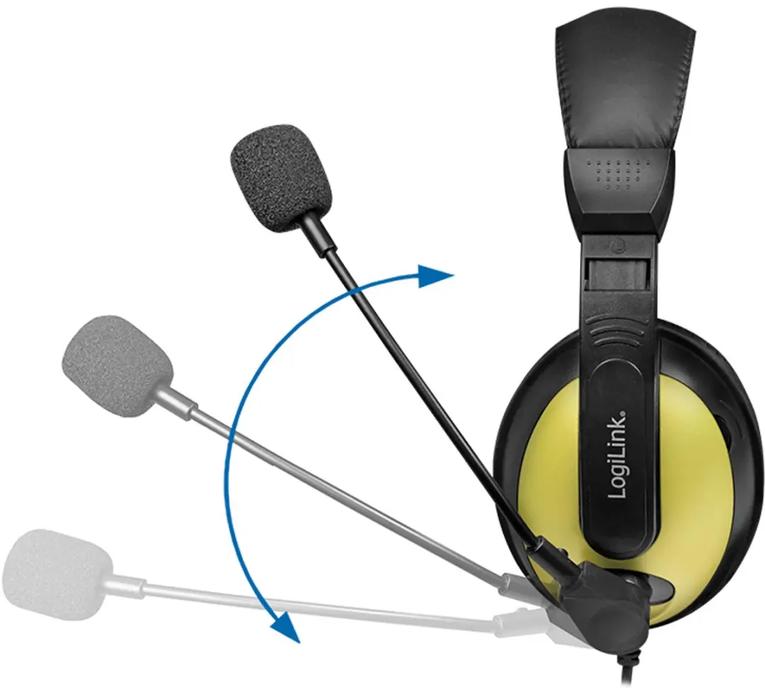 Logilink HS0011 Headset - Zwart - afbeelding 2 van 5