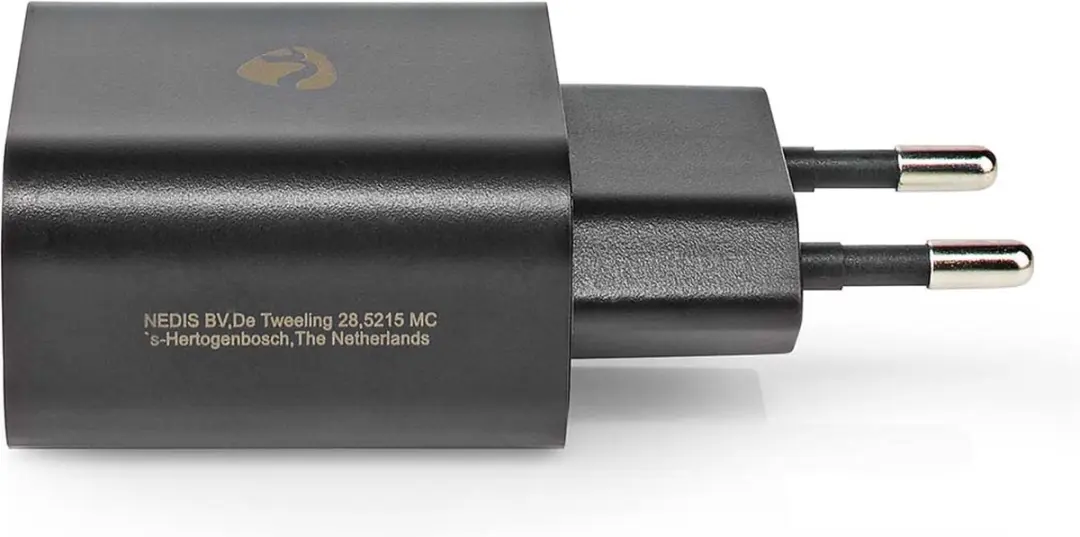 Nedis WCQC302ABK Oplader 18W - USB-A - Zwart
