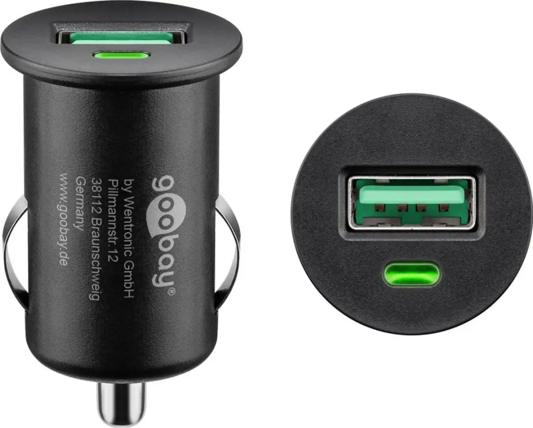 Goobay 45162 USB Autolader 18W