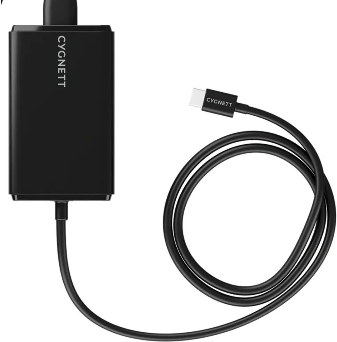 Cygnett PowerMaxx 100W GaN USB-C Lader - Zwart