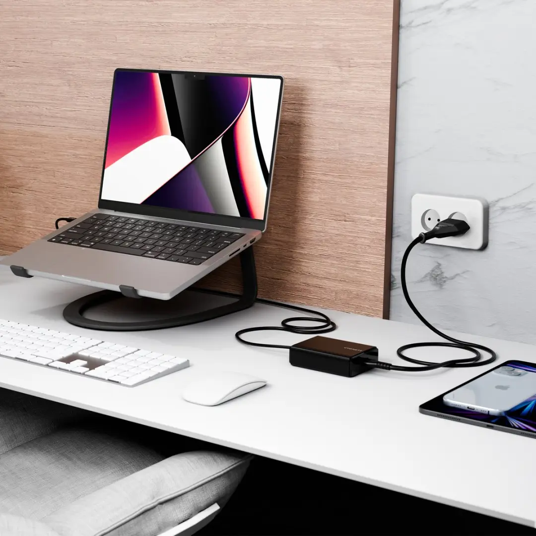 Cygnett PowerMaxx 100W GaN USB-C Lader - Zwart