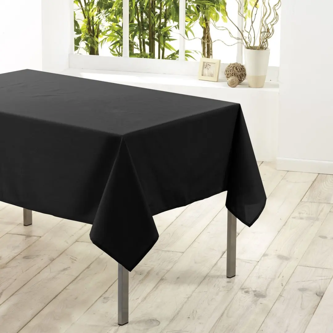 Wicotex Tafellaken 140x250cm - Zwart
