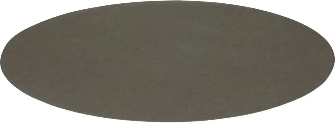 Wicotex Placemats - 6 Stuks - Donker grijs - Ø38cm - Anti-slip & Teflon