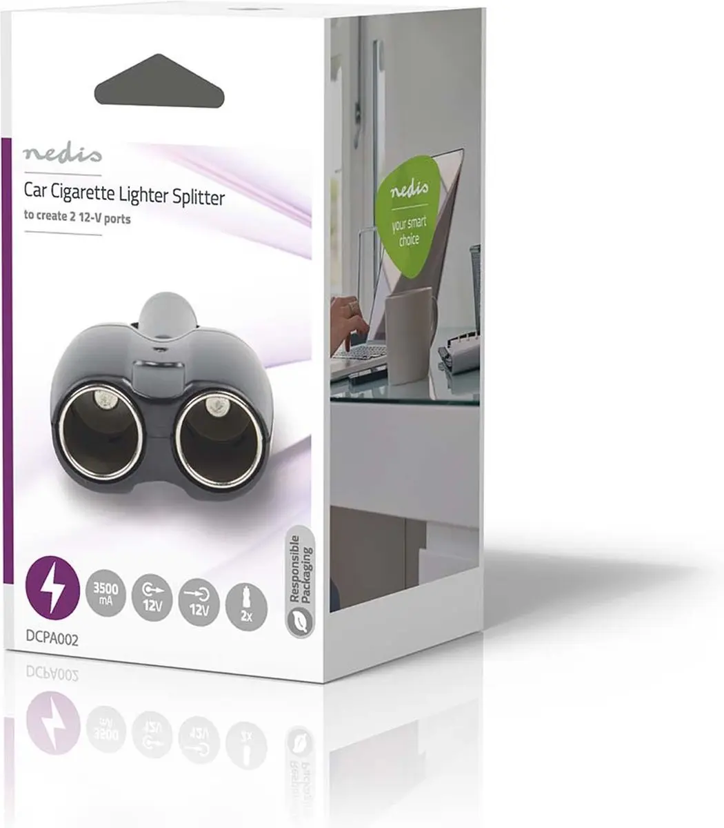 Nedis DCPA002 Universele Auto-Adapter 120W - Zwart