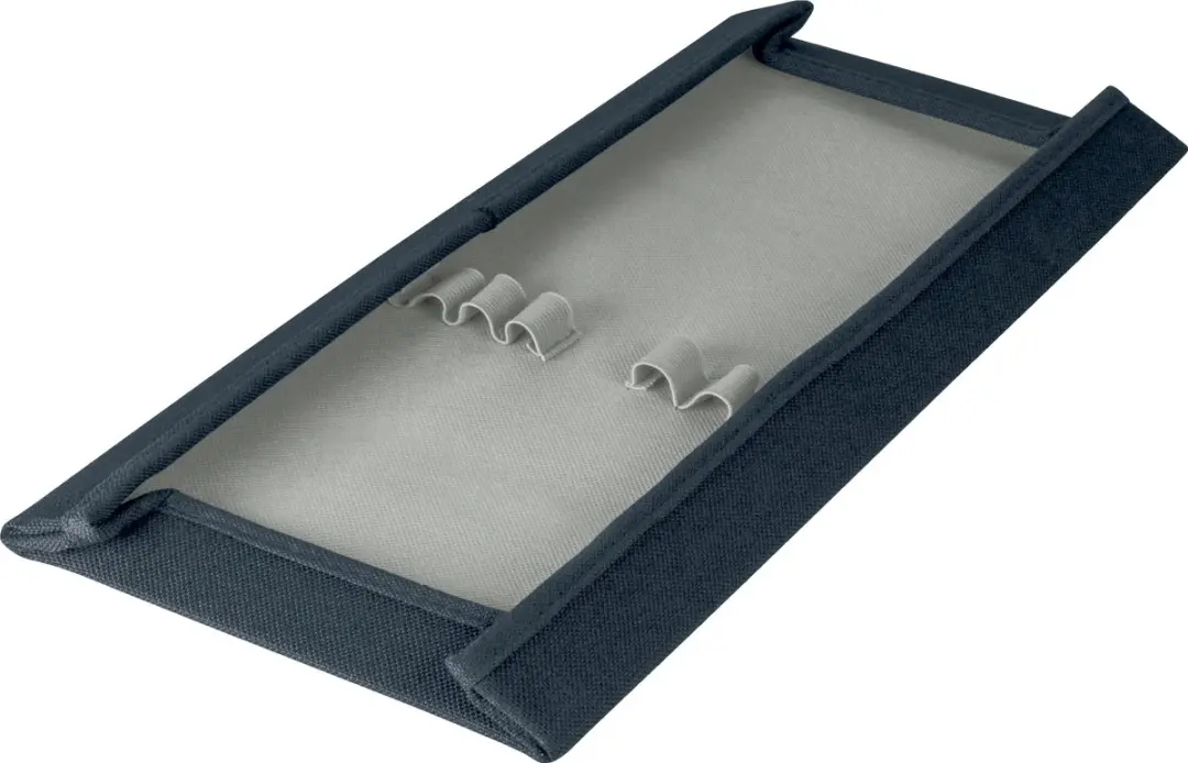 Leitz Stoffen Hot Desking Opbergtas 16" - 27L - 3 Vakken - Fluweel grijs