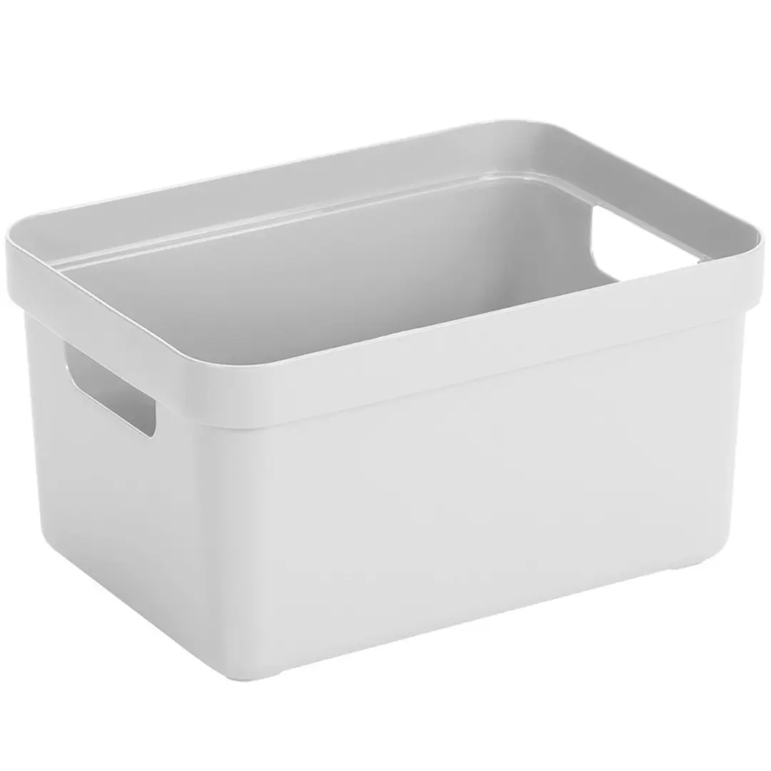 Sunware Opbergboxen 5L Wit - 2 Stuks