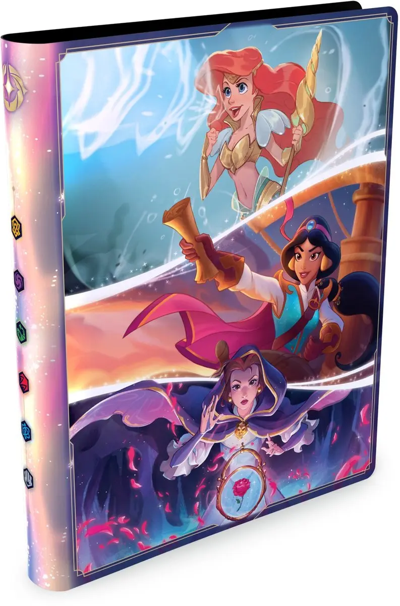 Ravensburger Disney Lorcana Kaartenalbum Belle en het Beest - 9-Pocket - 180+ Kaarten