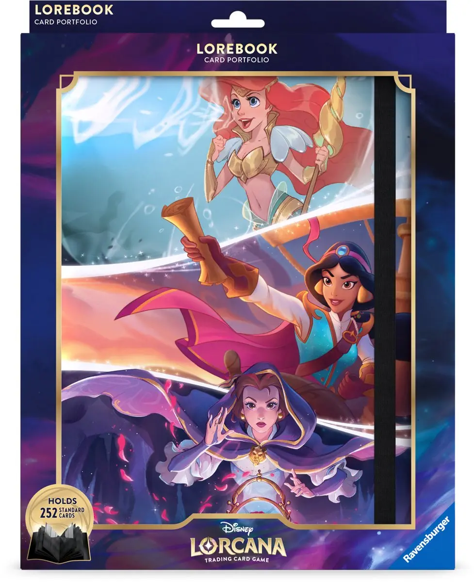 Ravensburger Disney Lorcana Kaartenalbum Belle en het Beest - 9-Pocket - 180+ Kaarten