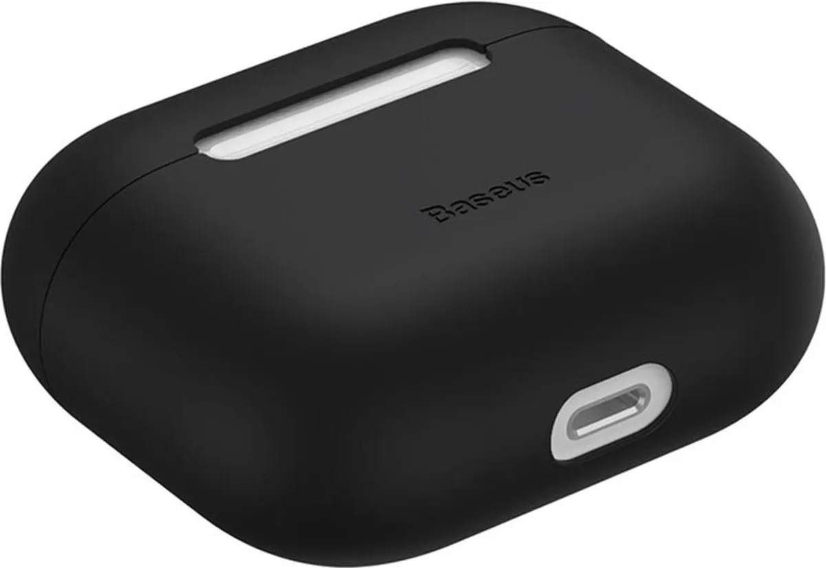 Baseus Super Dun AirPods 3 Siliconen Hoesje 0153 - Zwart