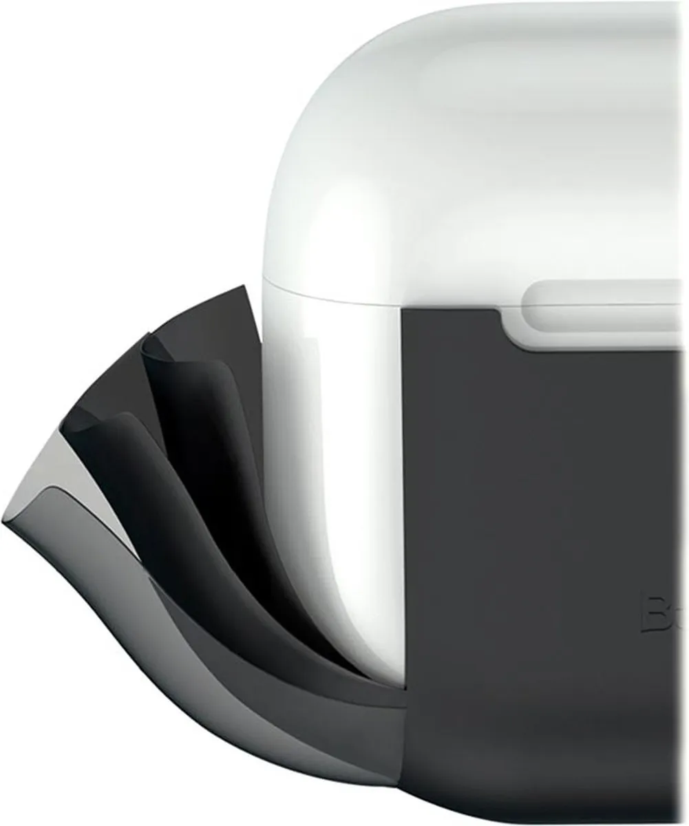 Baseus Super Dun AirPods 3 Siliconen Hoesje 0153 - Zwart