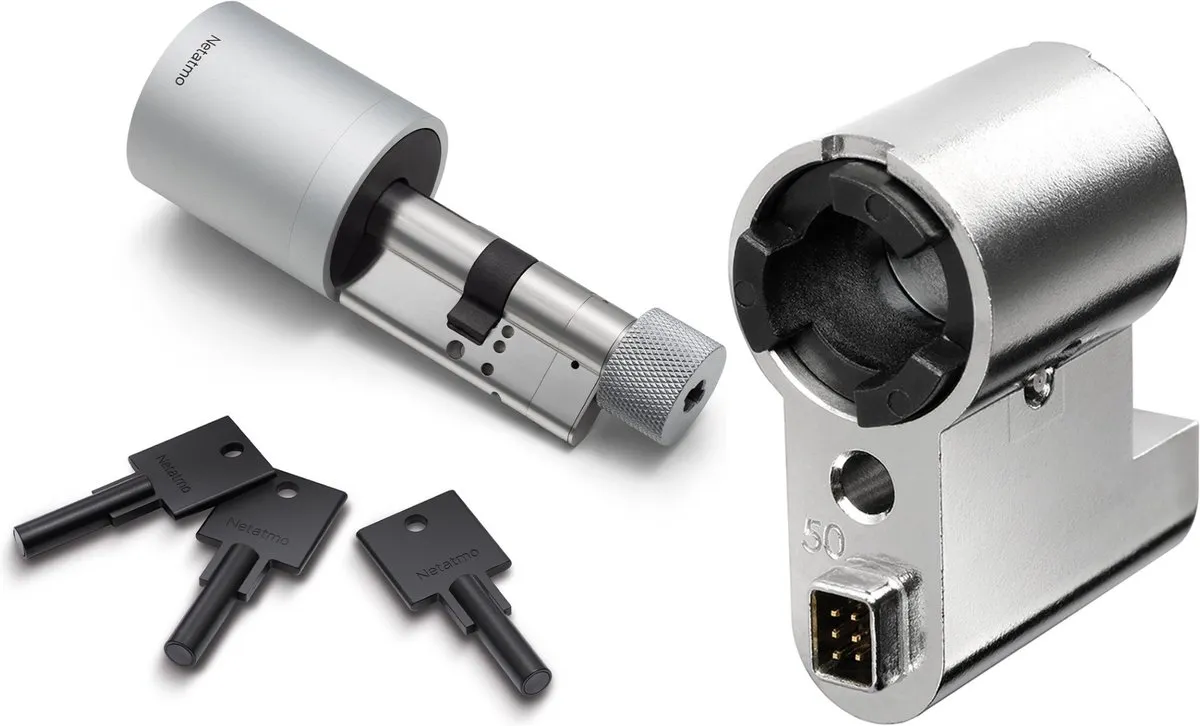 Netatmo Door Lock & 3 Keys + Extention Kit 40 MM