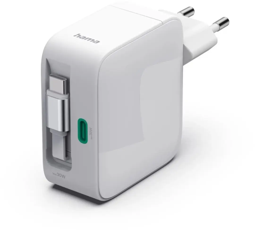 Hama 30W Snellader 2x USB-C