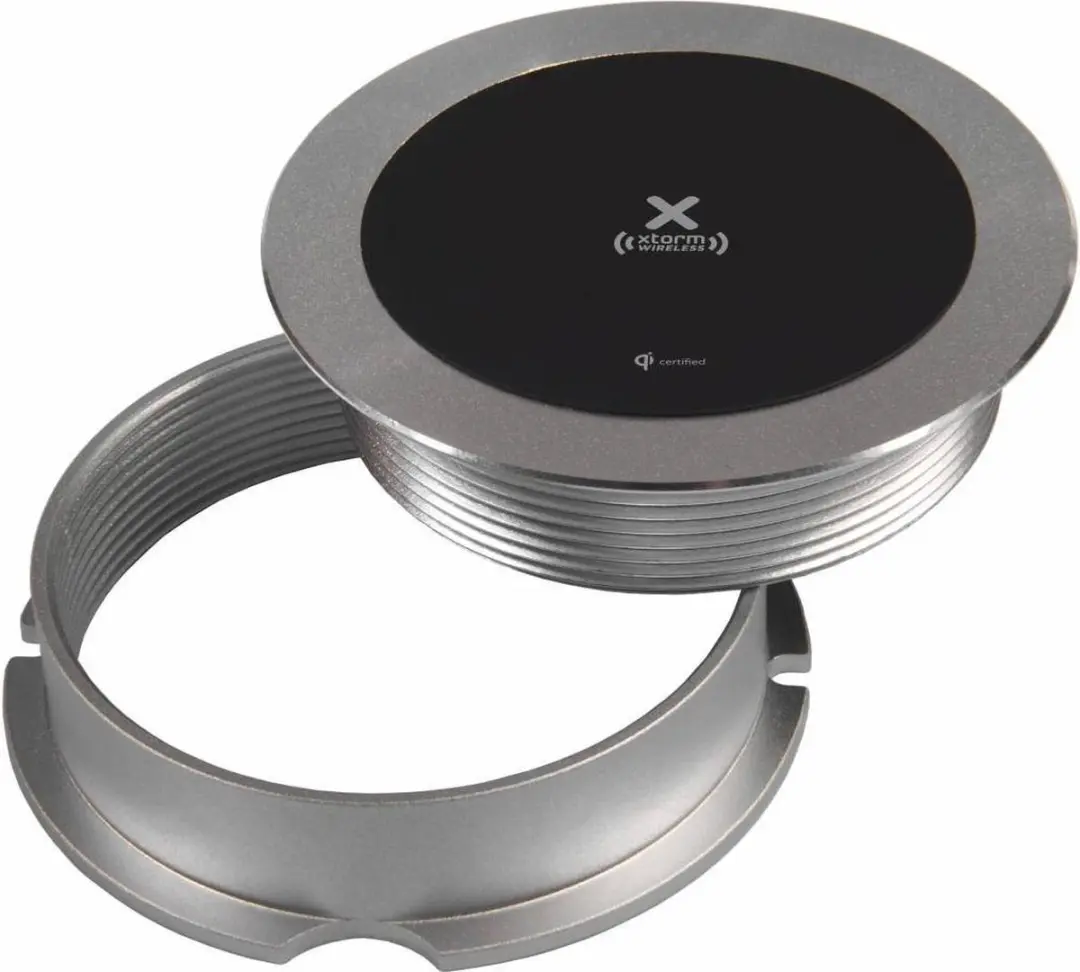 Xtorm BU108 Draadloos Oplader 10W - Zilver - afbeelding 2 van 6
