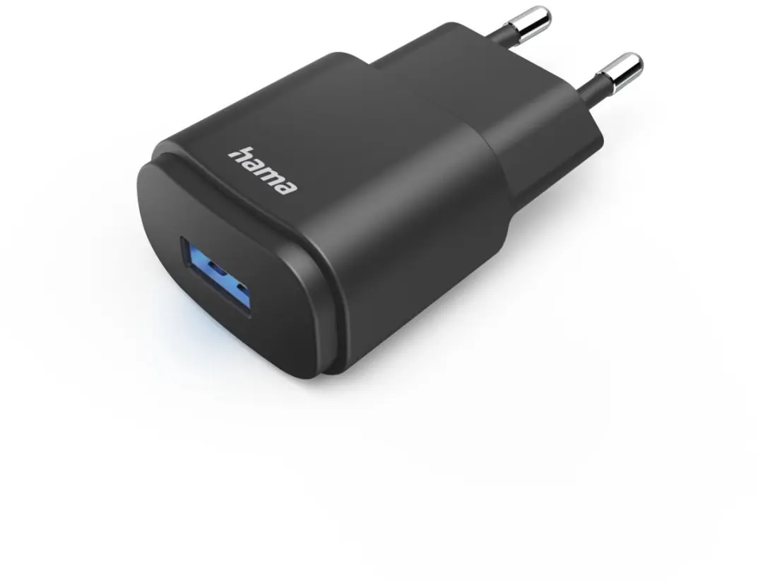 Hama 00223372 Oplader USB-A 6W - Zwart