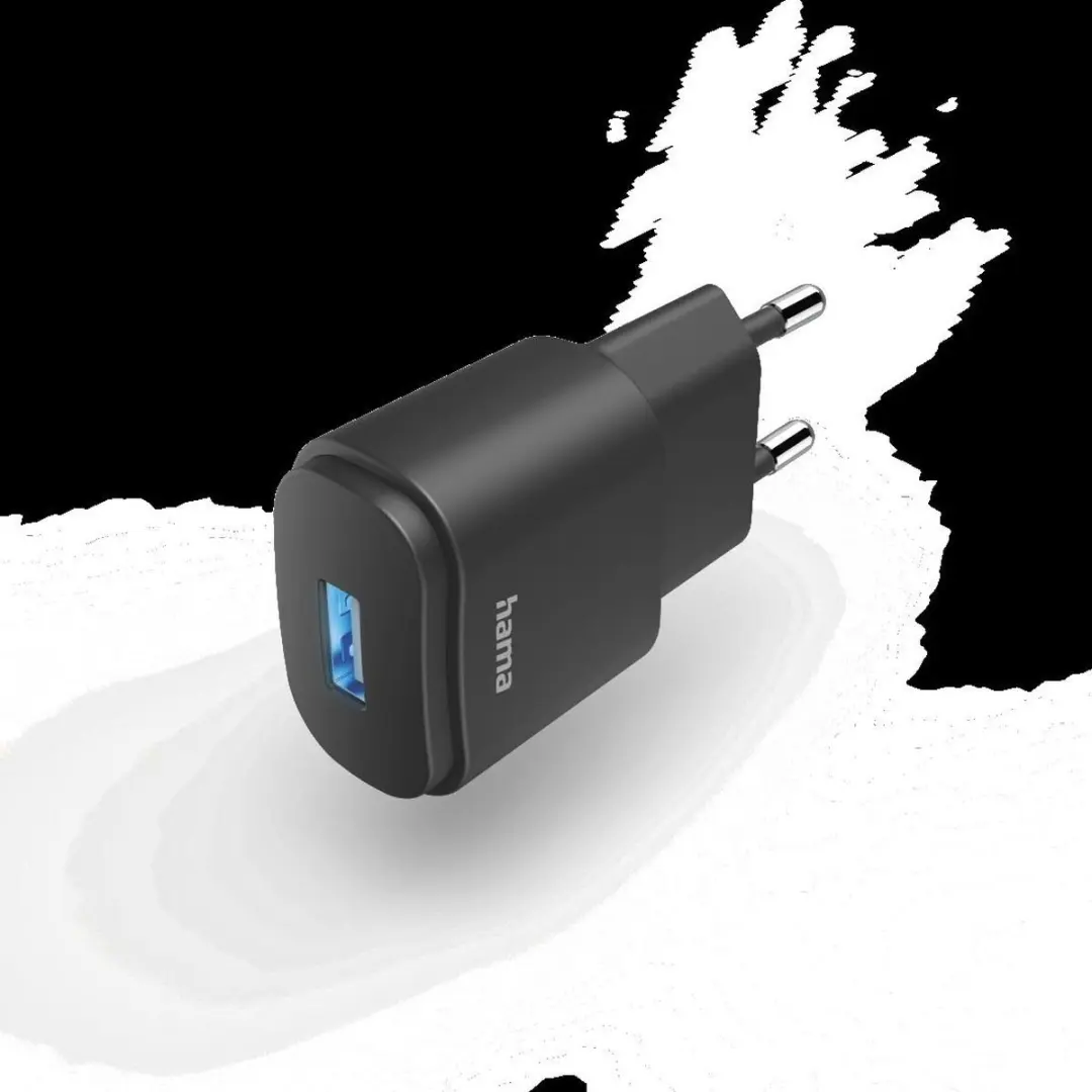 Hama 00223372 Oplader USB-A 6W - Zwart