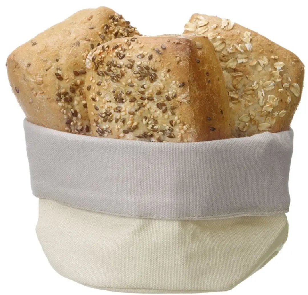 HENDI Ronde Broodzak Katoen Beige - Ø150x150mm
