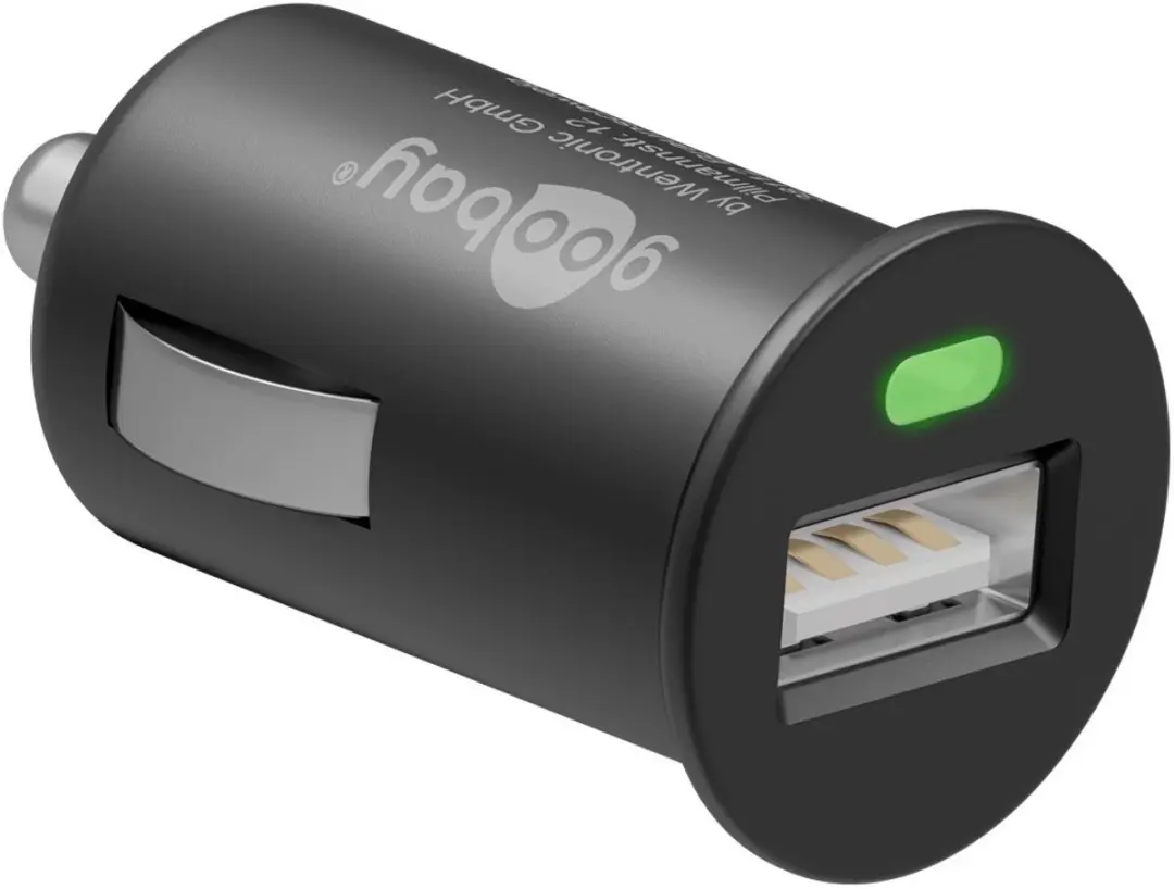 Goobay 44176 Oplader Auto - 2x USB - 5W - Zwart